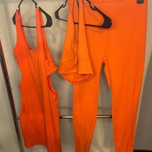 3 Piece Bundle Set, 2 piece + bonus dress with cut out sides